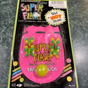 Vintage 1991 SUPER FLASH Jacks & Ball BRAND NEW